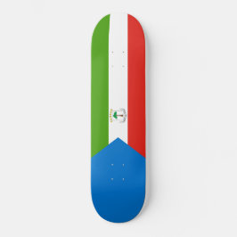 Skateboard Bandera de Guinea Ecuatorial (África)