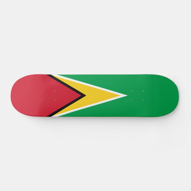 Skateboard Bandera de Guyana (Horz)