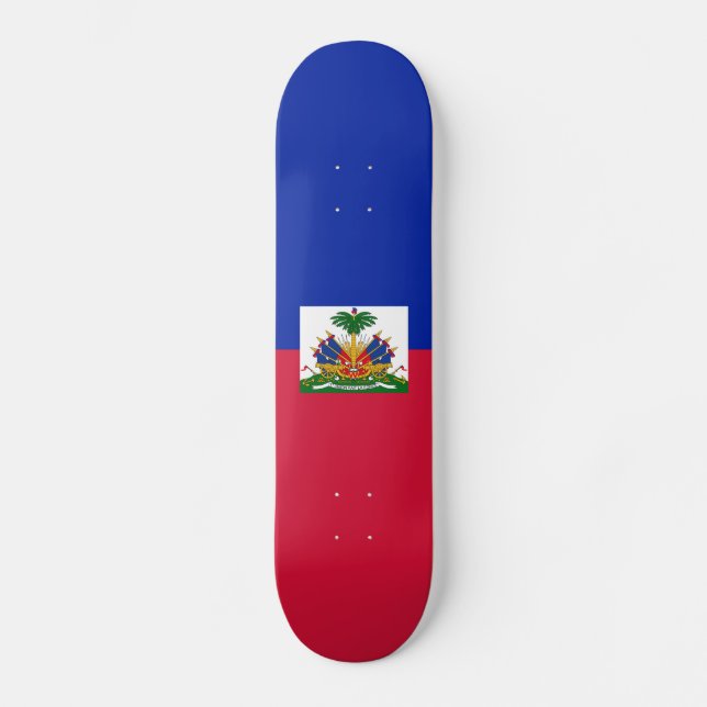 Skateboard Bandera de Haití (Anverso)
