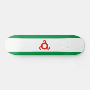 Skateboard Bandera de Ingusetia