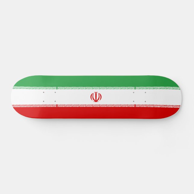 Skateboard Bandera de Irán (Horz)