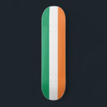 Skateboard Bandera de Irlanda<br><div class="desc">Bandera patriótica de Irlanda.</div>