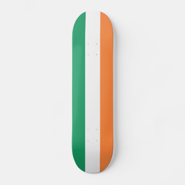 Skateboard Bandera de Irlanda (Anverso)
