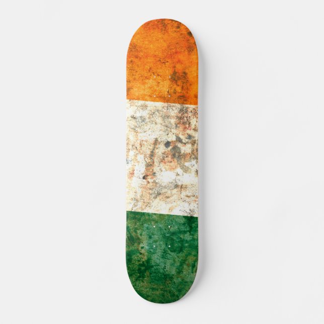 Skateboard Bandera de Irlanda (Anverso)