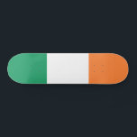 Skateboard Bandera de Irlanda<br><div class="desc">Bandera patriótica de Irlanda.</div>
