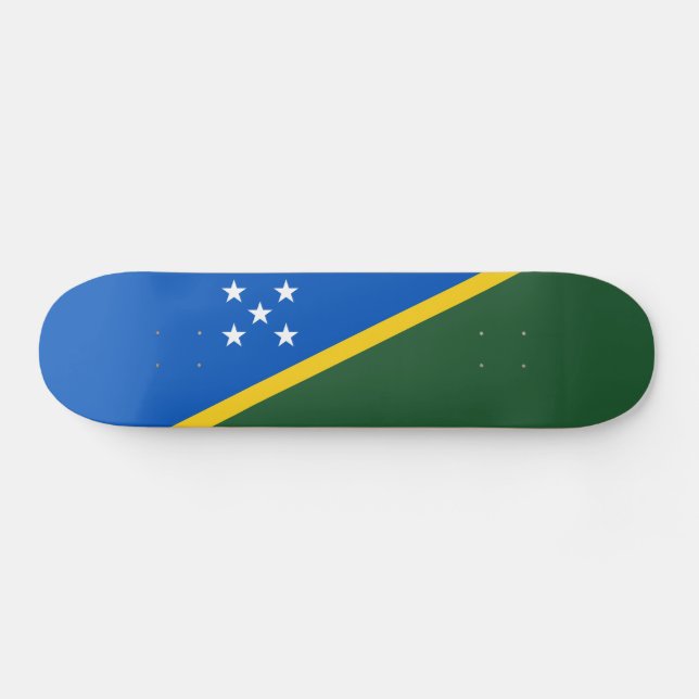 Skateboard Bandera de Islas Salomón (Horz)
