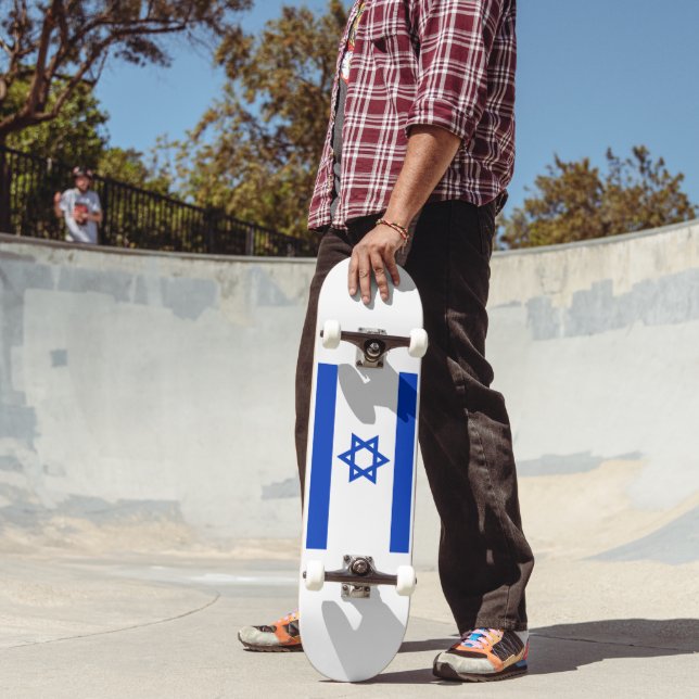 Skateboard Bandera de Israel (Exterior 2)