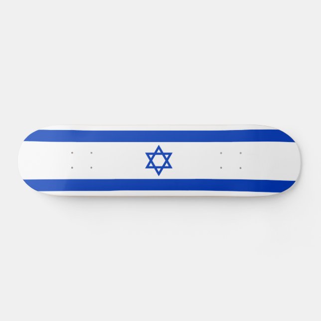Skateboard Bandera de Israel (Horz)