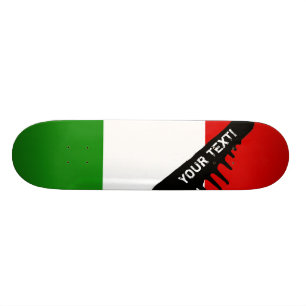 Skateboard Bandera de Italia