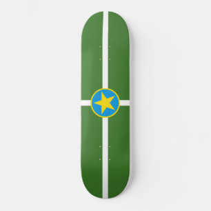 Skateboard Bandera de Jackson (Misisipi)