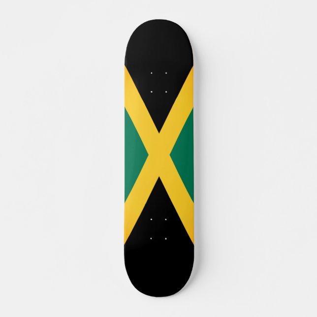 Skateboard Bandera de Jamaica (Anverso )