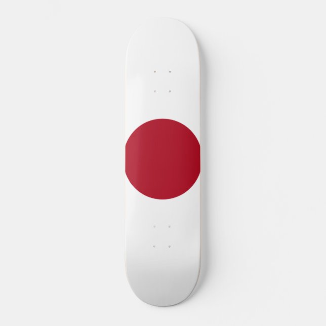 Skateboard Bandera de Japón (Anverso)