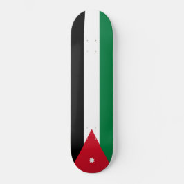 Skateboard Bandera de Jordania