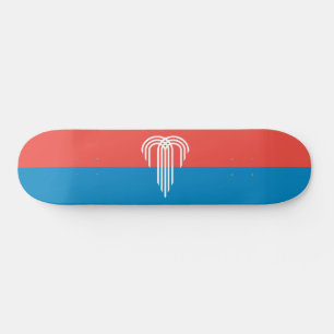Skateboard Bandera de Kansas City (Missouri)