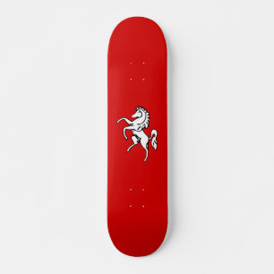 Skateboard Bandera de Kent (caballo blanco) (condado de Ingla