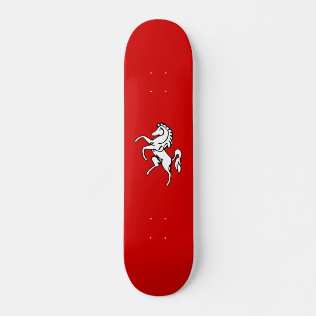 Skateboard Bandera de Kent (caballo blanco) (condado de Ingla (Anverso )
