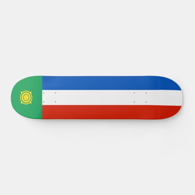 Skateboard Bandera de Khakasia (Horz)
