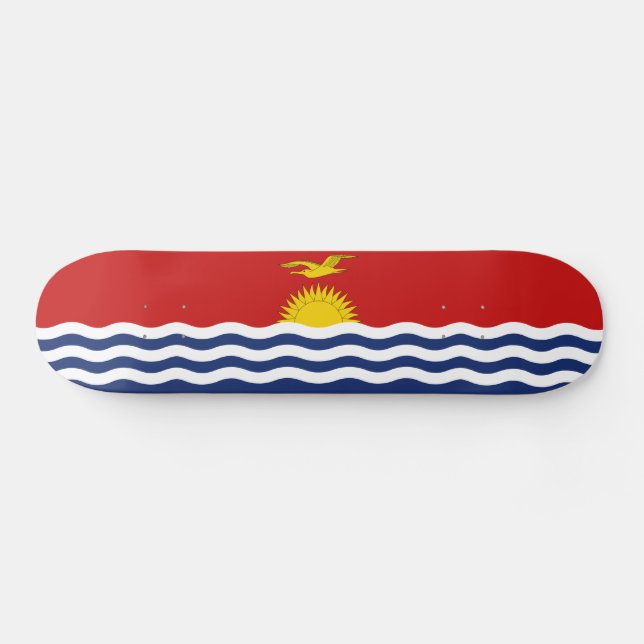 Skateboard Bandera de Kiribati (Horz)
