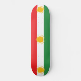 Skateboard Bandera de Kurdistán