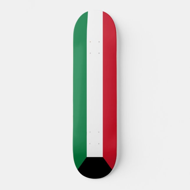 Skateboard Bandera de Kuwait (Anverso)
