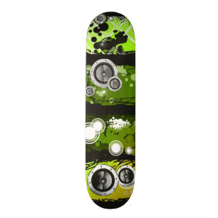Skateboard Bandera de la música del estilo del Grunge