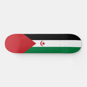 Skateboard Bandera de la República Árabe Saharaui Democrática