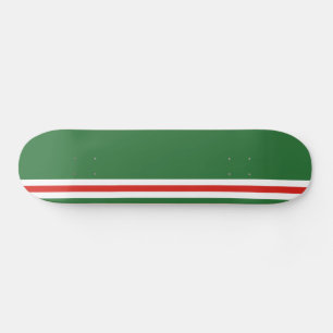 Skateboard Bandera de la República Chechena de Ichkeria