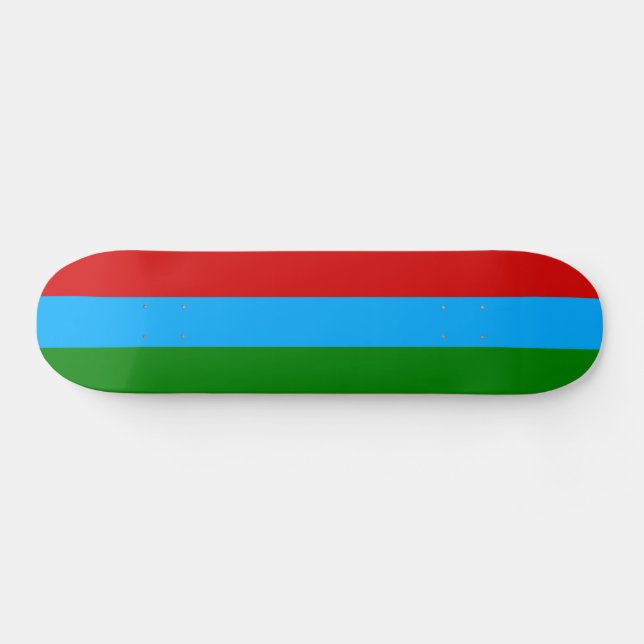 Skateboard Bandera de la República de Carelia (Horz)