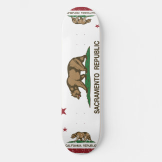 Skateboard Bandera de la república de Sacramento