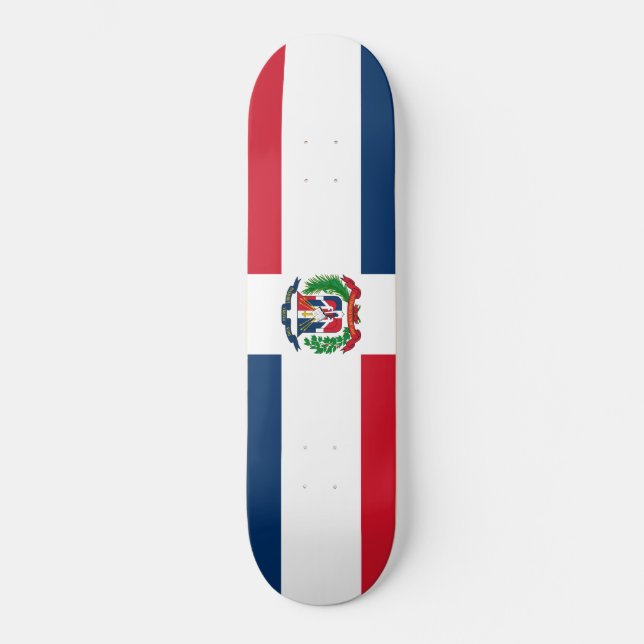 Skateboard Bandera de la República Dominicana (Anverso)