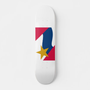 Skateboard Bandera de Lafayette, Indiana