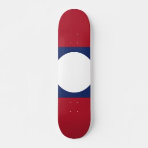 Skateboard Bandera de Laos