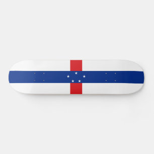 Skateboard Bandera de las Antillas Neerlandesas