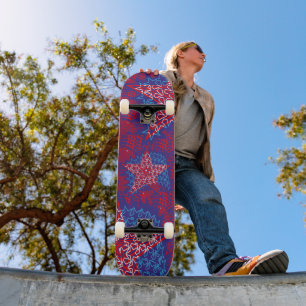 SKATEBOARD BANDERA DE LAS ESTRELLAS ESTADOUNIDENSES DE MASANS
