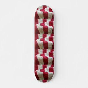 Skateboard Bandera de las franjas de Estados Unidos