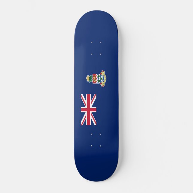 Skateboard Bandera de las Islas Caimán (Anverso)