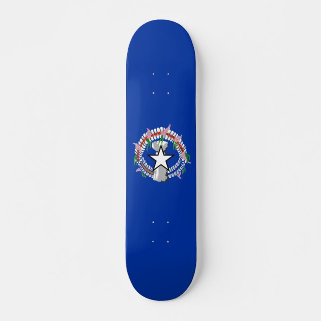 Skateboard Bandera de las Islas Marianas del Norte (Anverso )