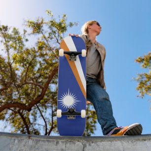 Skateboard Bandera de las Islas Marshall