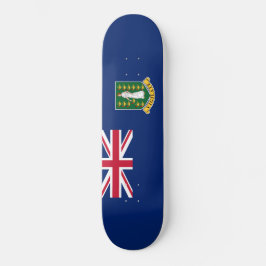 Skateboard Bandera de las Islas Vírgenes Británicas