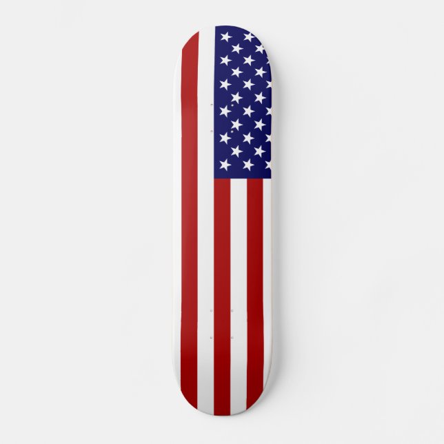 Skateboard Bandera de los E.E.U.U. (Anverso)