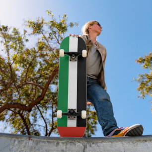 Skateboard Bandera de los Emiratos Árabes Unidos