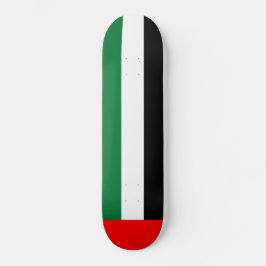 Skateboard Bandera de los Emiratos Árabes Unidos (EAU)