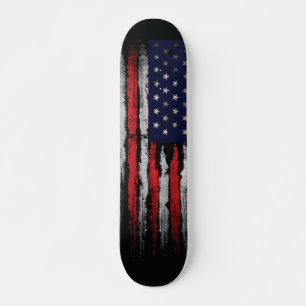 Skateboard Bandera de los Estados Unidos