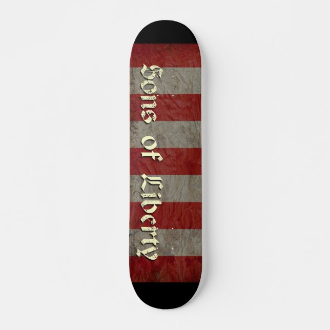 Skateboard Bandera de los hijos de la libertad (Anverso )