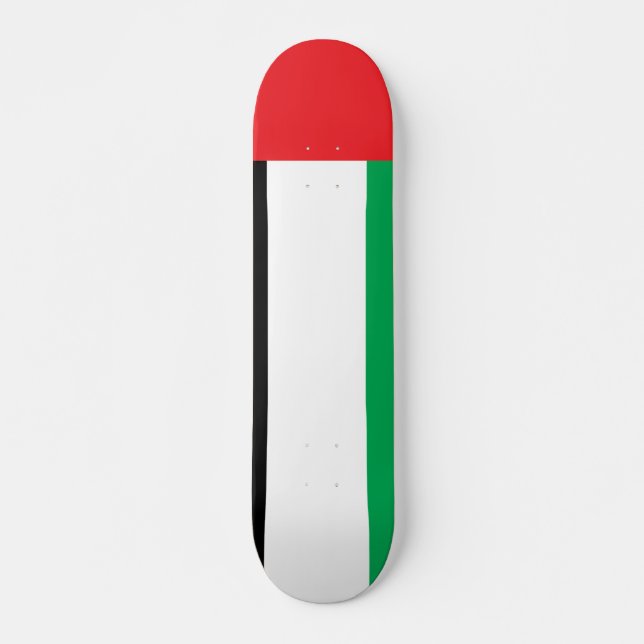 Skateboard Bandera de los Uae (Anverso )