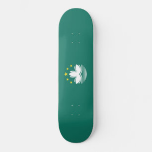 Skateboard Bandera de Macao (región china)