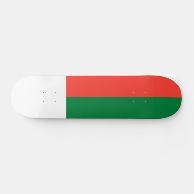 Skateboard Bandera de Madagascar (Horz)