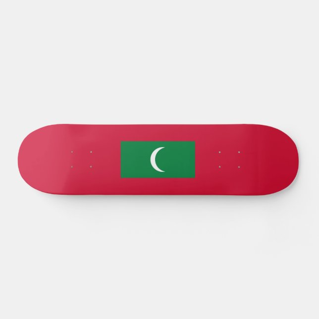 Skateboard Bandera de Maldivas (Horz)