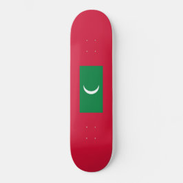 Skateboard Bandera de Maldivas (República de Maldivas)