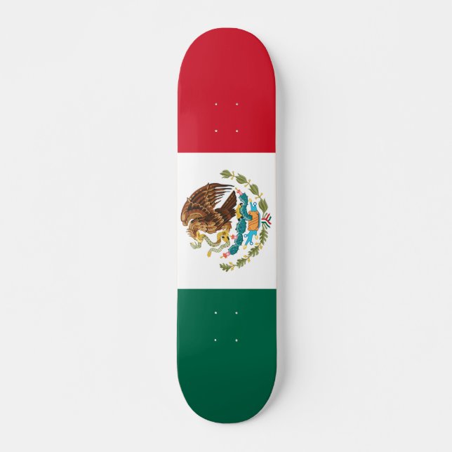 Skateboard Bandera de México (Anverso )